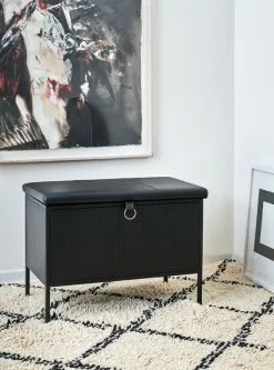 Maze Cassapanca Frank, Nera 11 Maze Cassapanca Frank, Nera -Sedie negozio Frank black