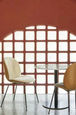 Gubi Sedia Beetle, Cromo Nero - Rovere - Karakorum 001 9 Gubi Sedia Beetle, Cromo Nero - Rovere - Karakorum 001 -Sedie negozio GUBI CASTROCARO0793