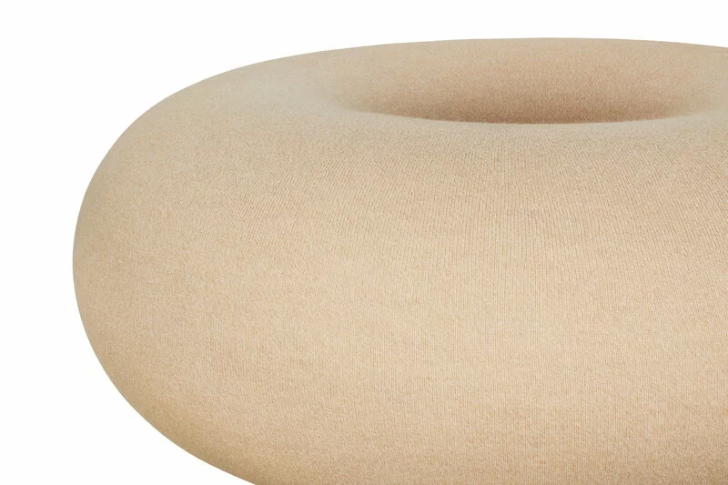 Hem Pouf Boa, Oatmeal 4 Hem Pouf Boa, Oatmeal - immagine 4