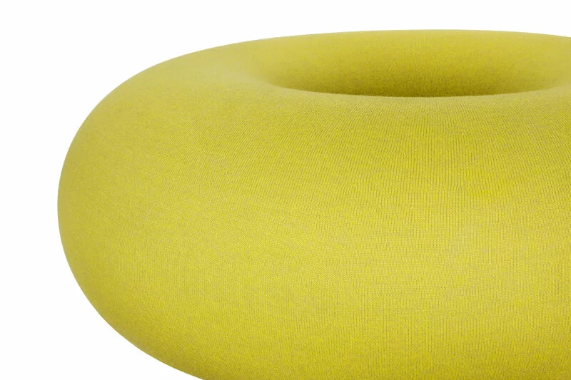 Hem Pouf Boa, Sulfur Yellow 2 Hem Pouf Boa, Sulfur Yellow - immagine 2