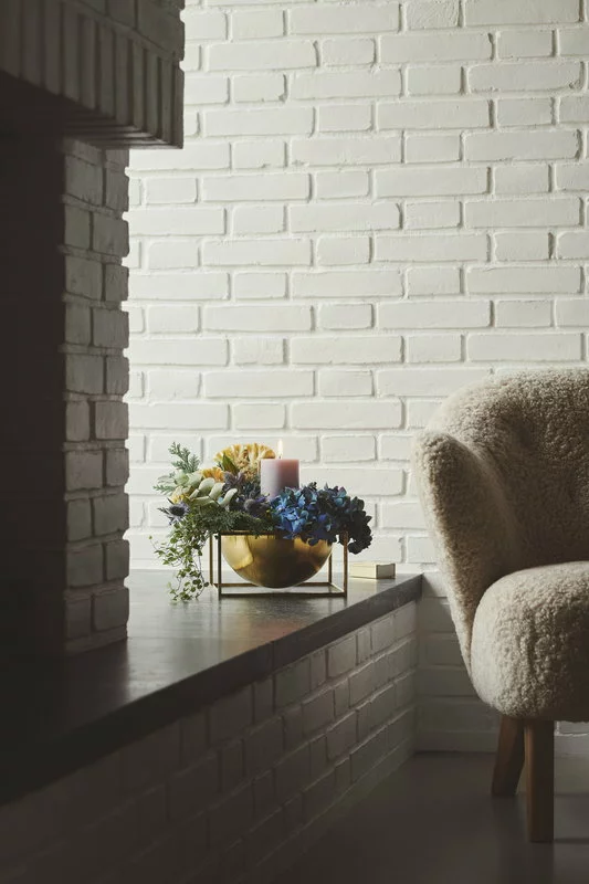 By Lassen Poltrona Ingeborg, Pelle Di Pecora Offwhite - Rovere Affumicato 5 By Lassen Poltrona Ingeborg, Pelle Di Pecora Offwhite - Rovere Affumicato - immagine 5