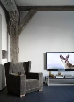 Klassik Studio Poltrona Square Chair, Antracite -Sedie negozio IMGL8740