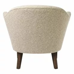 By Lassen Poltrona Ingeborg, Sahco Zero 001 - Rovere Affumicato -Sedie negozio Ingeborg Zero Back