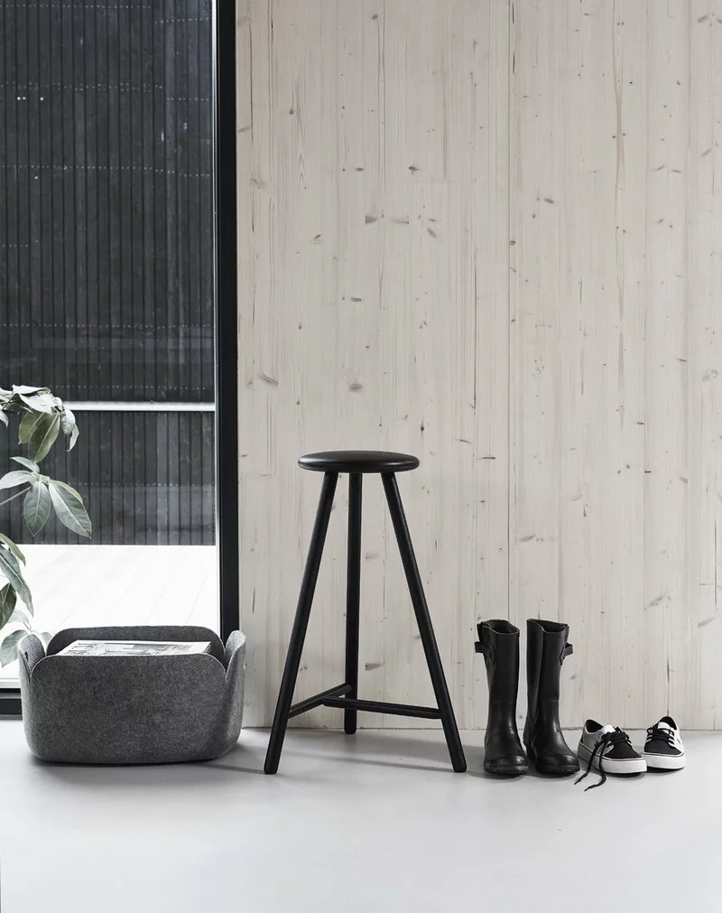 Nikari Sgabello Perch, 63 Cm, Nero 4 Nikari Sgabello Perch, 63 Cm, Nero - immagine 4