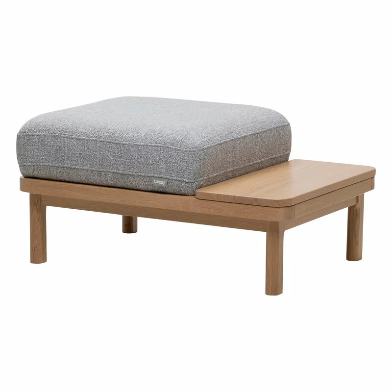 Lundia Poggiapiedi Hetki, Base In Rovere - Muru 470 Grigio 1 Lundia Poggiapiedi Hetki, Base In Rovere - Muru 470 Grigio