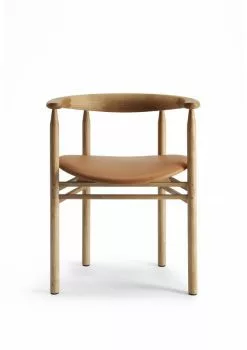 Nikari Sedia Linea RMT6, Frassino Tinto Rovere - Pelle Cognac 6 Nikari Sedia Linea RMT6, Frassino Tinto Rovere - Pelle Cognac -Sedie negozio Linea RMT6 oak stained ash leather Elmosoft 33004 2