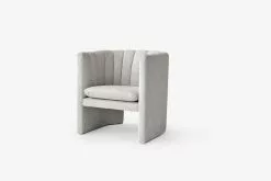 &Tradition Poltrona Loafer SC23, Maple 112 Light Grey 8 &Tradition Poltrona Loafer SC23, Maple 112 Light Grey -Sedie negozio Loafer SC23 Maple 112 side view