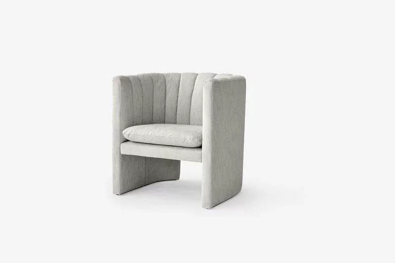 &Tradition Poltrona Loafer SC23, Maple 112 Light Grey 4 &Tradition Poltrona Loafer SC23, Maple 112 Light Grey - immagine 4