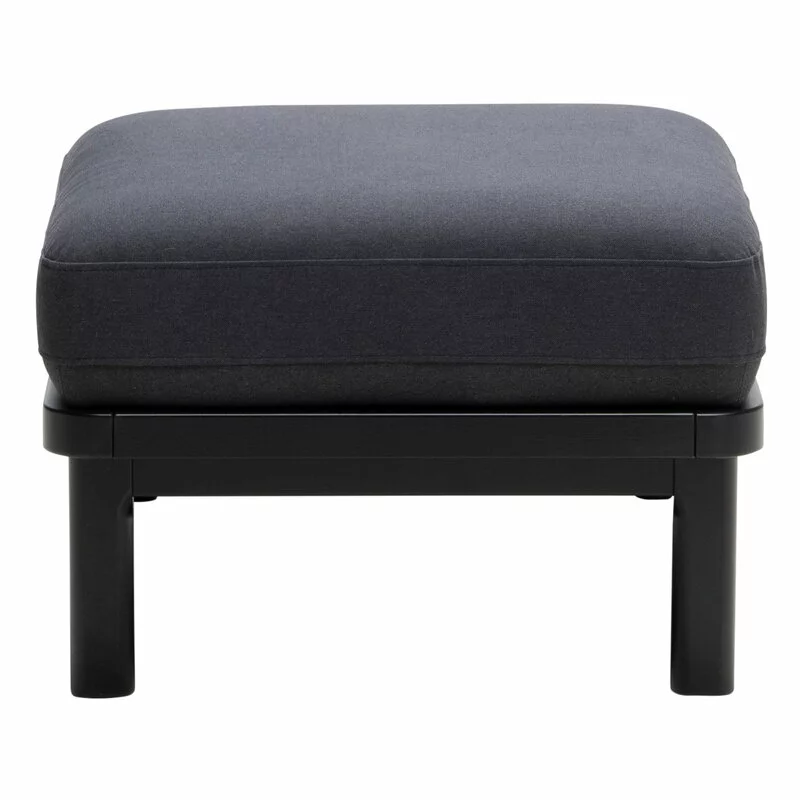 Lundia Poggiapiedi Hetki, Base Nera - Greenway Plain 020 Grigio Scuro 4 Lundia Poggiapiedi Hetki, Base Nera - Greenway Plain 020 Grigio Scuro - immagine 4