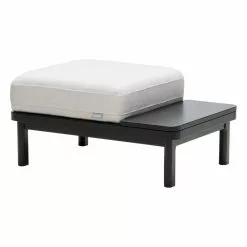 Lundia Poggiapiedi Hetki, Base Nera - Muru 484 Grigio