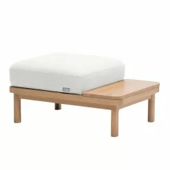 Lundia Poggiapiedi Hetki, Base In Rovere - Greenway Plain 001 Bianco