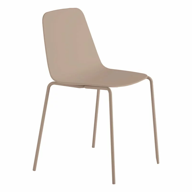Viccarbe Sedia Maarten, Taupe 1 Viccarbe Sedia Maarten, Taupe