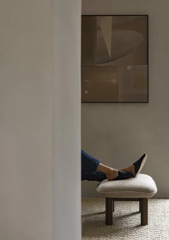 Menu Poggiapiedi Brasilia, Noce - Bouclé 02 6 Menu Poggiapiedi Brasilia, Noce - Bouclé 02 - immagine 6