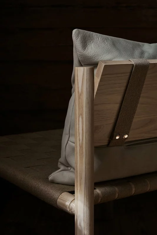 Made By Choice Poltrona Kaski, Stretta, Frassino 4 Made By Choice Poltrona Kaski, Stretta, Frassino - immagine 4