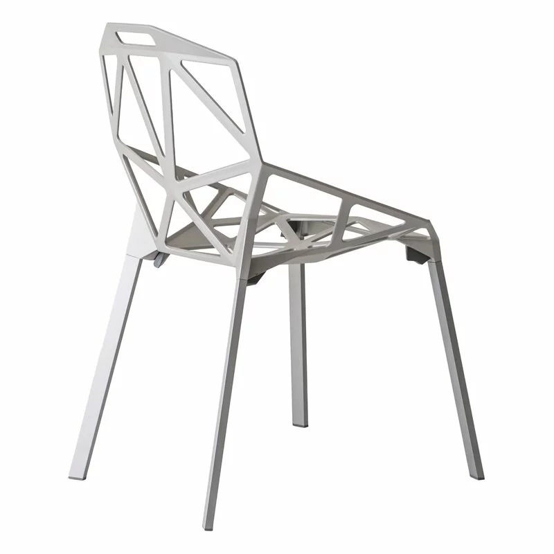 Magis Sedia Chair_One, Alluminio Verniciato Grigio 2 Magis Sedia Chair_One, Alluminio Verniciato Grigio - immagine 2