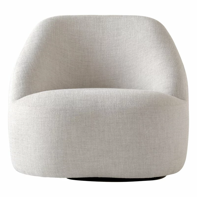 &Tradition Poltrona Margas LC2, Girevole, Nero - Svevo 002 2 &Tradition Poltrona Margas LC2, Girevole, Nero - Svevo 002 - immagine 2