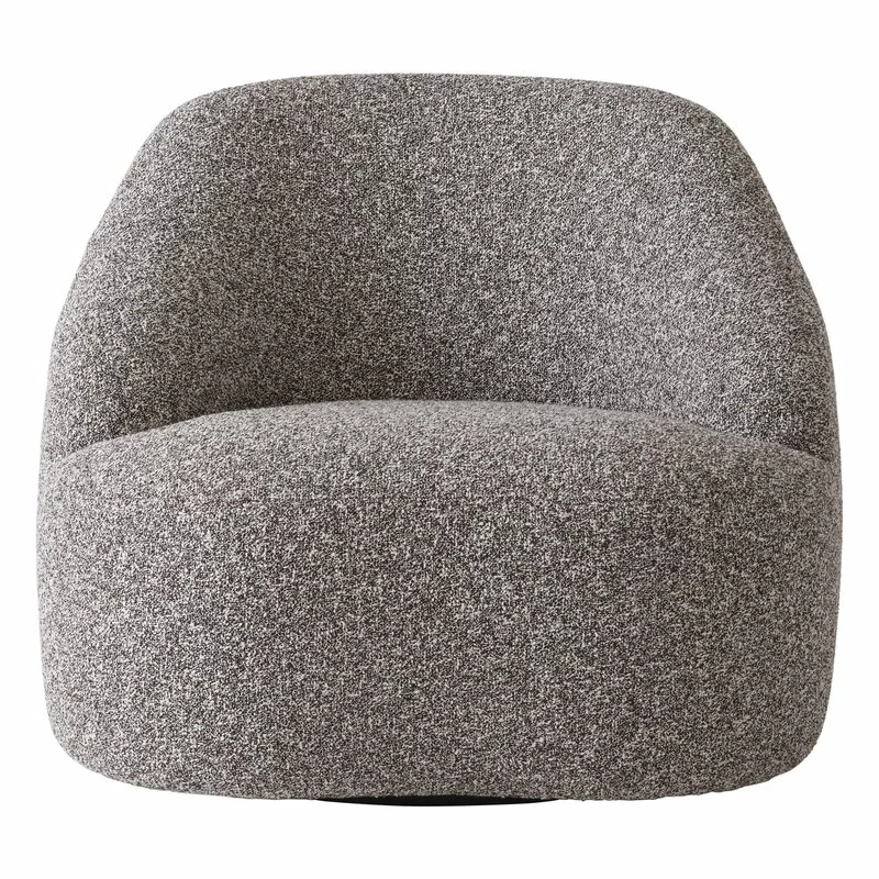 &Tradition Poltrona Margas LC2, Girevole, Nero - Zero 0011 3 &Tradition Poltrona Margas LC2, Girevole, Nero - Zero 0011 - immagine 3