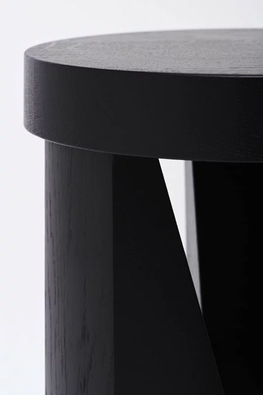 Mattiazzi Sgabello MC20 Cugino, Nero 2 Mattiazzi Sgabello MC20 Cugino, Nero - immagine 2