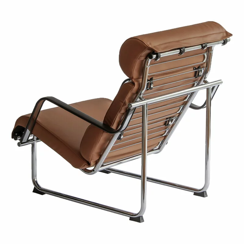 Yrjö Kukkapuro Poltrona Remmi, Cromo - Pelle Cognac 2 Yrjö Kukkapuro Poltrona Remmi, Cromo - Pelle Cognac - immagine 2