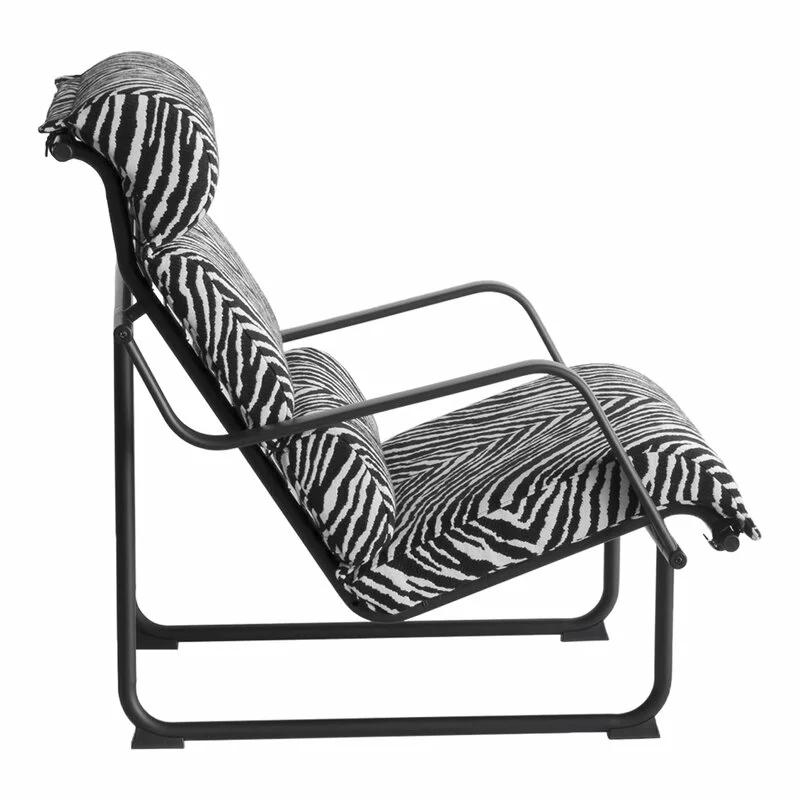 Yrjö Kukkapuro Poltrona Remmi, Nero - Artek Zebra 2 Yrjö Kukkapuro Poltrona Remmi, Nero - Artek Zebra - immagine 2