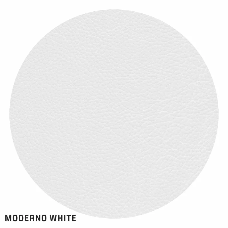 Interface Poggiapiedi Bug, Pelle Bianca Moderno Bianca 2 Interface Poggiapiedi Bug, Pelle Bianca Moderno Bianca - immagine 2