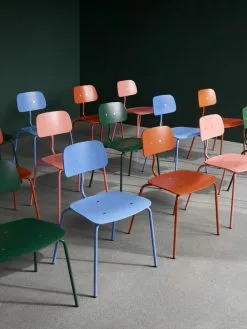 Montana Furniture Sedia Kevi 2060, Pine -Sedie negozio Montana KEVI Conference Mix Rhubarb Hokkaido Azure Pine H