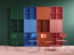 Montana Furniture Sedia Kevi 2060, Pine -Sedie negozio Montana System KEVI Pine Azure Hokkaido Rhubarb W