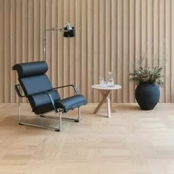 Yrjö Kukkapuro Poltrona Remmi, Cromo - Pelle Nera -Sedie negozio Musta Remmi kromi nojatuoli VS