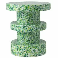 Normann Copenhagen Sgabello Bit, Stack, Verde