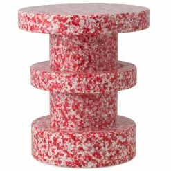 Normann Copenhagen Sgabello Bit, Stack, Rosso