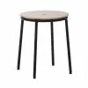 Normann Copenhagen Sgabello Circa, Acciaio Nero - Rovere