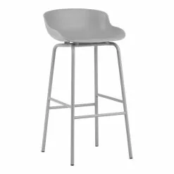 Normann Copenhagen Sgabello Da Bar Hyg, 75 Cm, Grigio