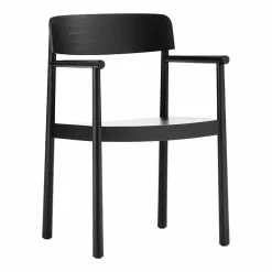 Normann Copenhagen Sedia Timb Con Braccioli, Nera