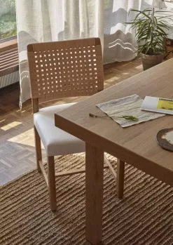 Ornäs Sedia Näyttely, Rovere - Pelle Naturale - Seduta In Lino 10 Ornäs Sedia Näyttely, Rovere - Pelle Naturale - Seduta In Lino -Sedie negozio Ornas Nayttely H 001