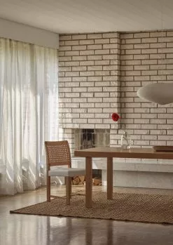 Ornäs Sedia Näyttely, Rovere - Pelle Naturale - Seduta In Lino 8 Ornäs Sedia Näyttely, Rovere - Pelle Naturale - Seduta In Lino -Sedie negozio Ornas Nayttely tuoli ja poyta H 001