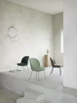Muuto Sedia Oslo, Still 161 - Antracite -Sedie negozio Oslo side chair twill weave 990 chrome still 951 chrome rohleder ocean 52 anthracie black Muuto org
