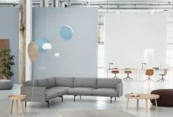 Muuto Pouf Five, Grigio Chiaro 8 Muuto Pouf Five, Grigio Chiaro -Sedie negozio Outline Corner Hallingdal 166 Around Fiber Swivel Five Ply Leaf Fluid Base Table Tip Corky Platform Org