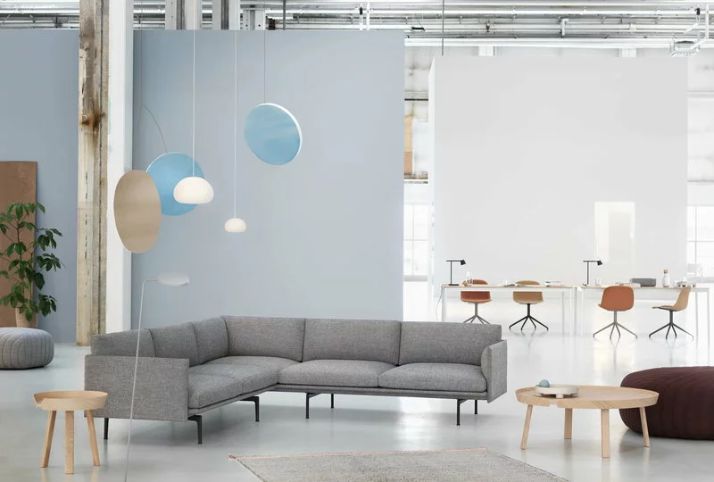 Muuto Pouf Five, Grigio Chiaro 4 Muuto Pouf Five, Grigio Chiaro - immagine 4