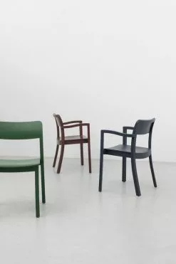 Hay Sedia Con Braccioli Pastis, Rosso Scuro 8 Hay Sedia Con Braccioli Pastis, Rosso Scuro -Sedie negozio Pastis Chair pine green Pastis Armchair barn red steel blue wb lacquered ash