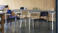 Hay Sedia Petit Standard, Argilla, Rovere Laccato Opaco -Sedie negozio Petit Standard New Order Table