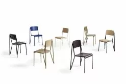 Hay Sedia Petit Standard, Argilla, Rovere Laccato Opaco -Sedie negozio Petit Standard family 001 2