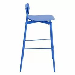 Petite Friture Sgabello Da Bar Fromme, 75 Cm, Blu 11 Petite Friture Sgabello Da Bar Fromme, 75 Cm, Blu -Sedie negozio Petite Friture bar stool FROMME BLEU 2 ee