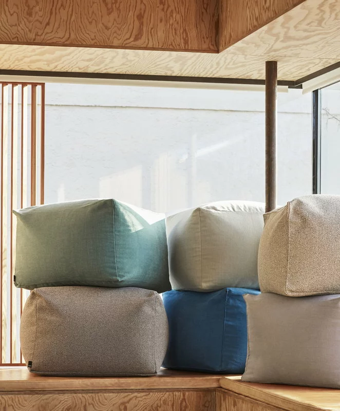 Hay Pouf, Cream Sprinkle 4 Hay Pouf, Cream Sprinkle - immagine 4