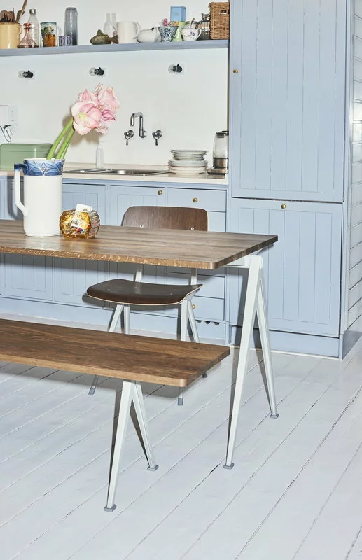 Hay Panca Pyramid 11, Beige - Rovere Affumicato 2 Hay Panca Pyramid 11, Beige - Rovere Affumicato - immagine 2