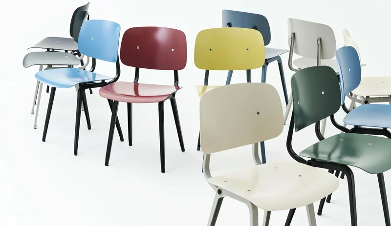 Hay Sedia Revolt, Nero - Azzurro 3 Hay Sedia Revolt, Nero - Azzurro - immagine 3