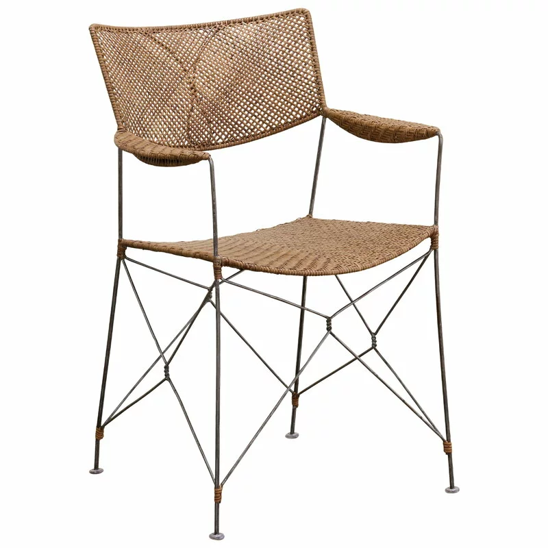Sika-Design Sedia Da Pranzo Rap, Rattan Nocciola 1 Sika-Design Sedia Da Pranzo Rap, Rattan Nocciola