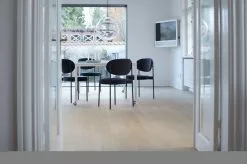 Verpan Sedia Series 430, Grigio Scuro -Sedie negozio Series 430 Chair w. Move Table 28129