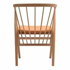 Sibast Sedia No 8, Faggio Oliato - Pelle Cognac -Sedie negozio Sibast SBNO8DC OB DUNES21000 3 ta