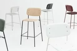 Hay Sedia Da Bar Soft Edge 95, Grigia 6 Hay Sedia Da Bar Soft Edge 95, Grigia -Sedie negozio Soft Edge 10 Bar Stool family 02