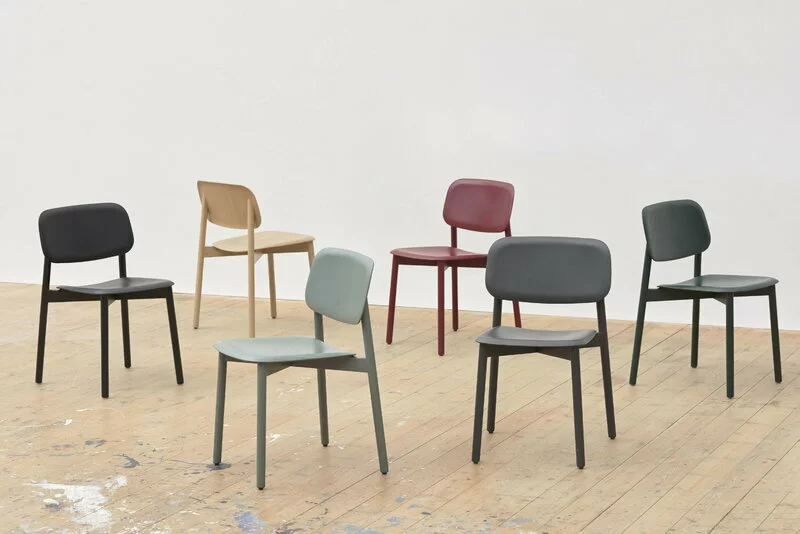 Hay Sedia Soft Edge 60, Rovere Laccato 2 Hay Sedia Soft Edge 60, Rovere Laccato - immagine 2